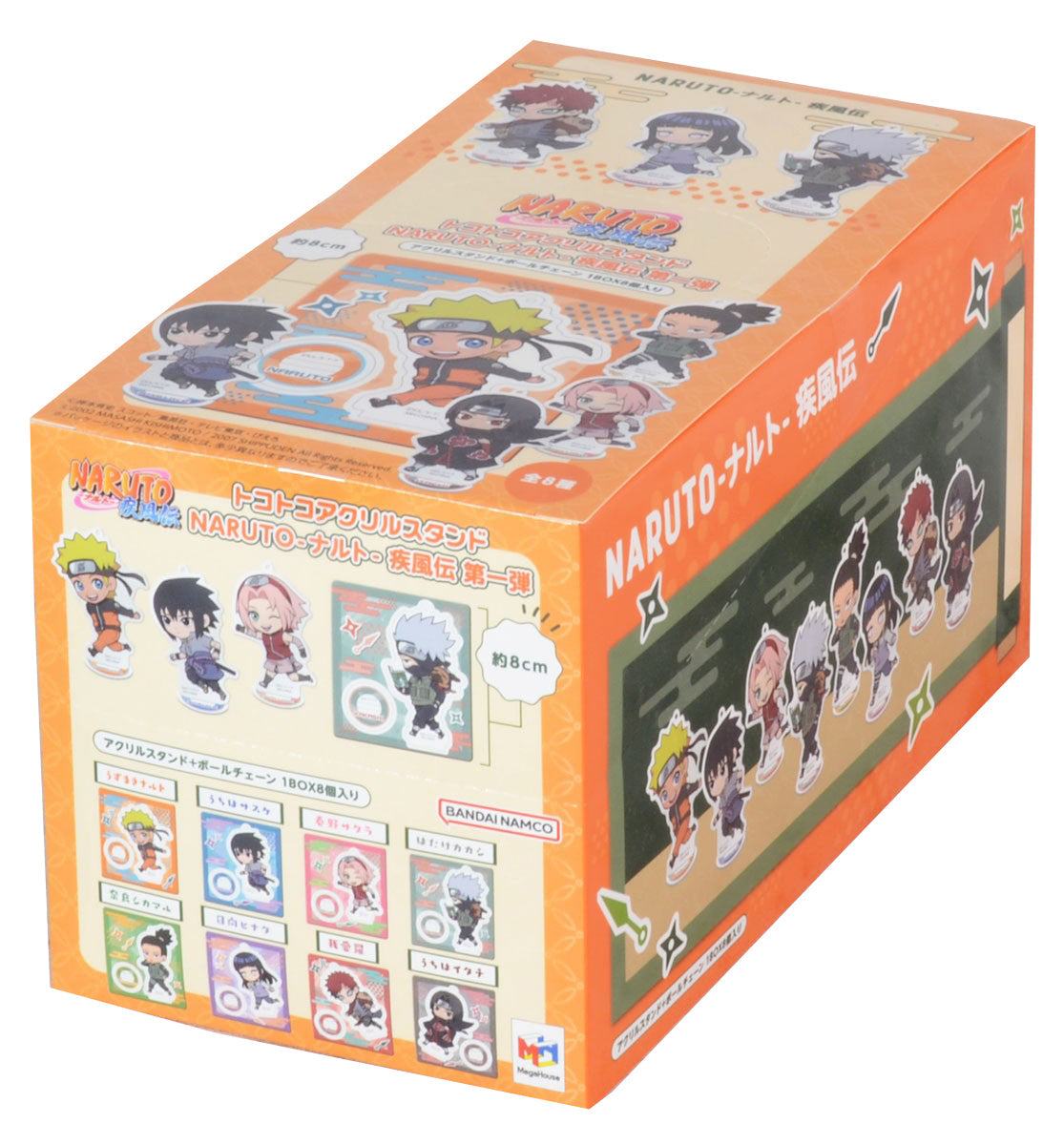 Tokotoko Series Acrylic Stand Vol.1 "Naruto: Shippuden"-Single (Random)-MegaHouse-Ace Cards & Collectibles
