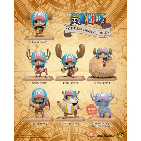 One Piece 2 Kung Fu Point Tony Tony Chopper Mini Figure Blue Base Bandai