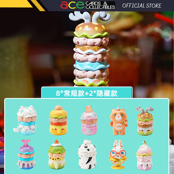 Chaos Star BooBoo Family Series-Whole Display Box (8pcs)-Miniso-Ace Cards & Collectibles