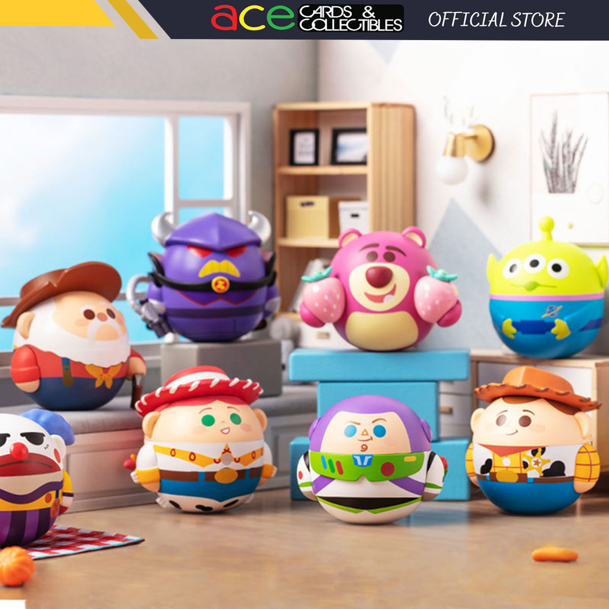 Miniso x Disney Pixar Toy Story Rolling Ball Series-Single Box (Random)-Miniso-Ace Cards & Collectibles