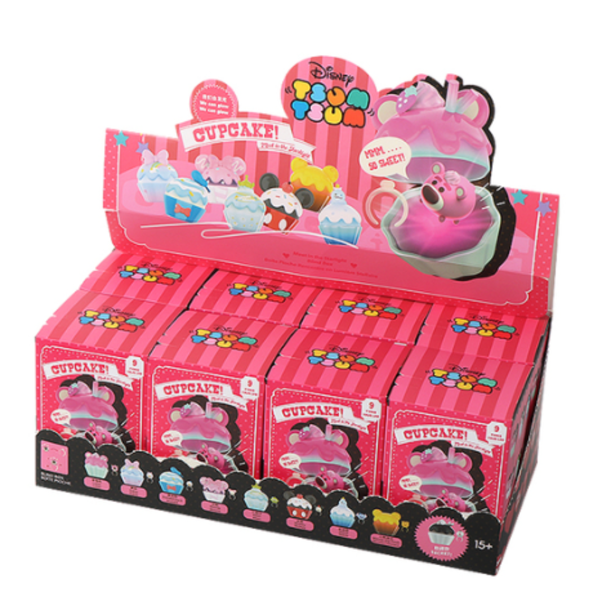 Miniso x Disney Tsum Tsum Characters Cupcake Meet In The Starlight Series-Single Box (Random)-Miniso-Ace Cards & Collectibles
