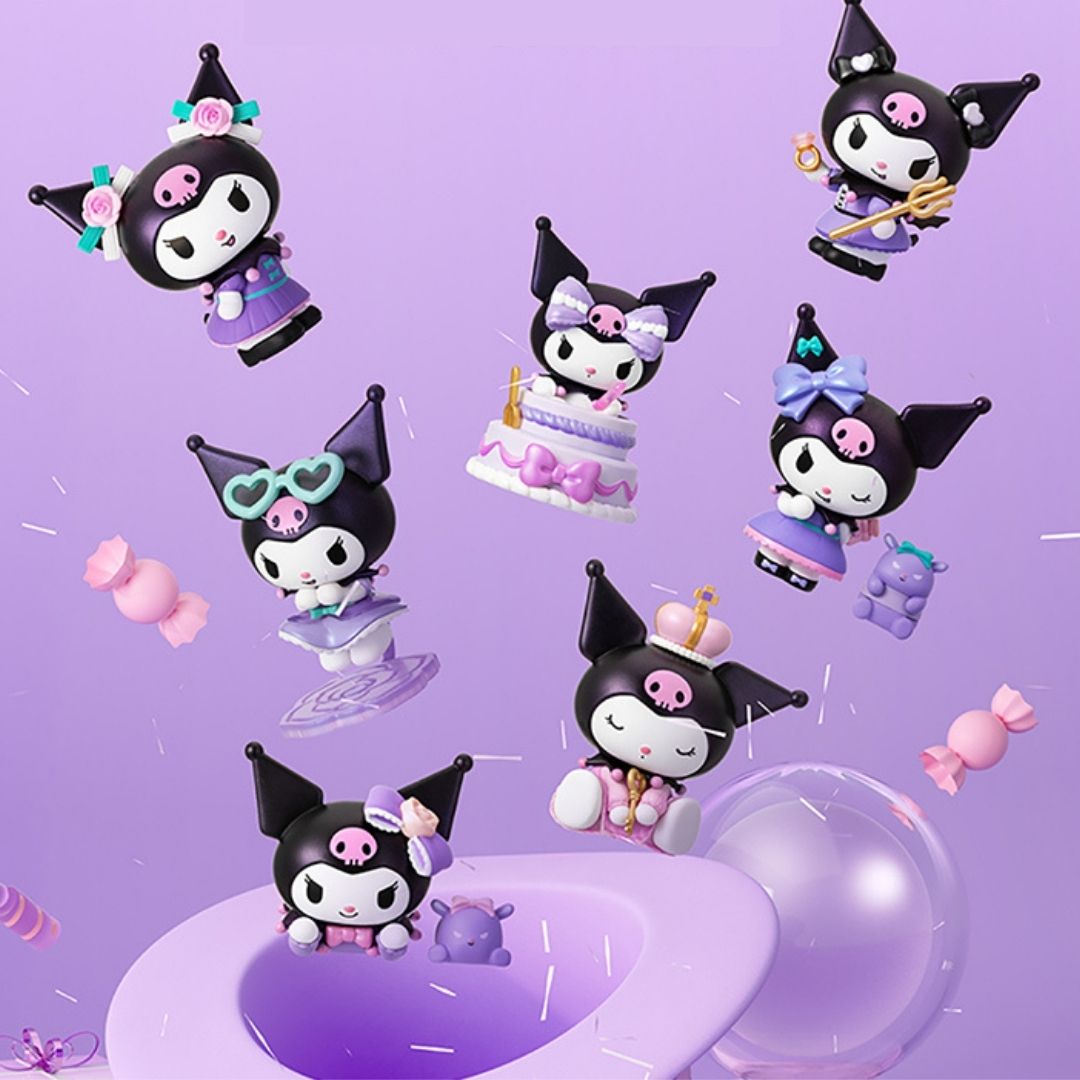 Miniso x Kuromi Party Series-Single Box (Random)-Miniso-Ace Cards & Collectibles