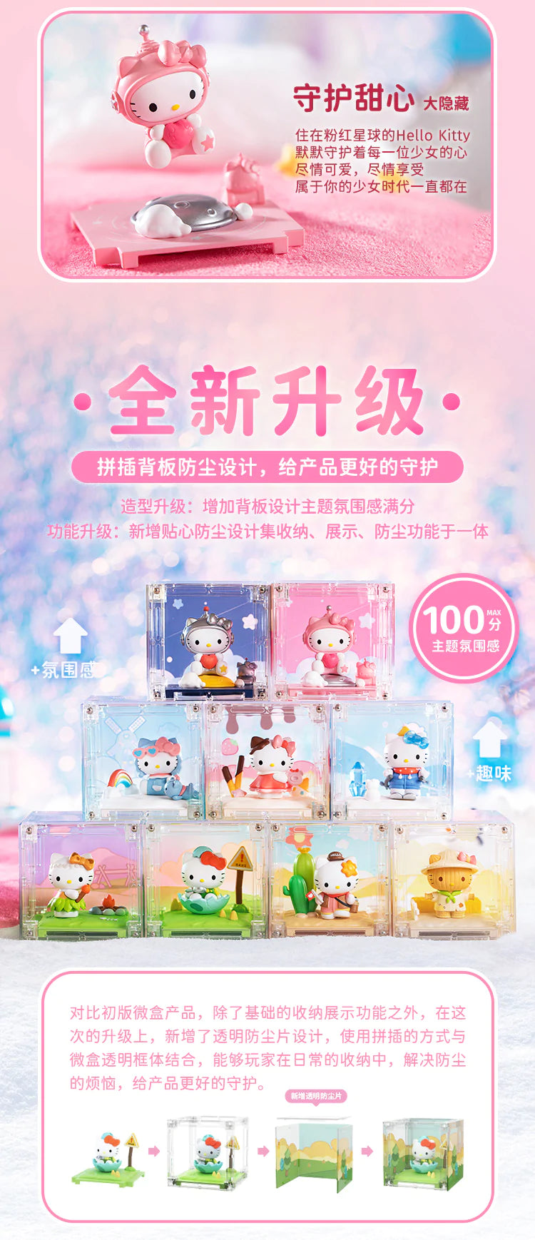 MOETCH Hello Kitty Fantasy Journey Series-Single Box (Random)-Moetch-Ace Cards & Collectibles