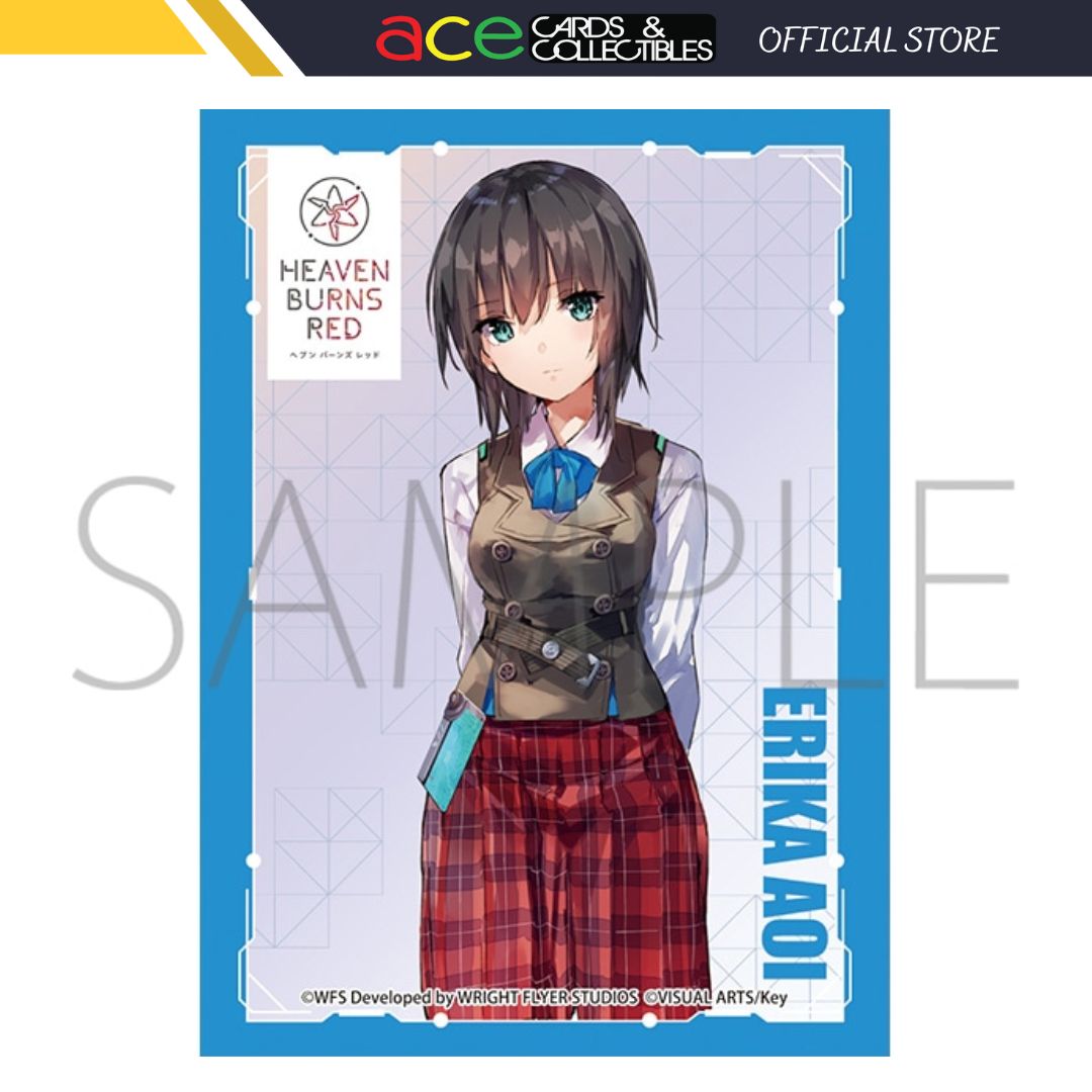 Heaven Burns Red Chara Sleeve Collection Matte Series (MT1391) &quot;Erika Aoi&quot;-Movic-Ace Cards &amp; Collectibles