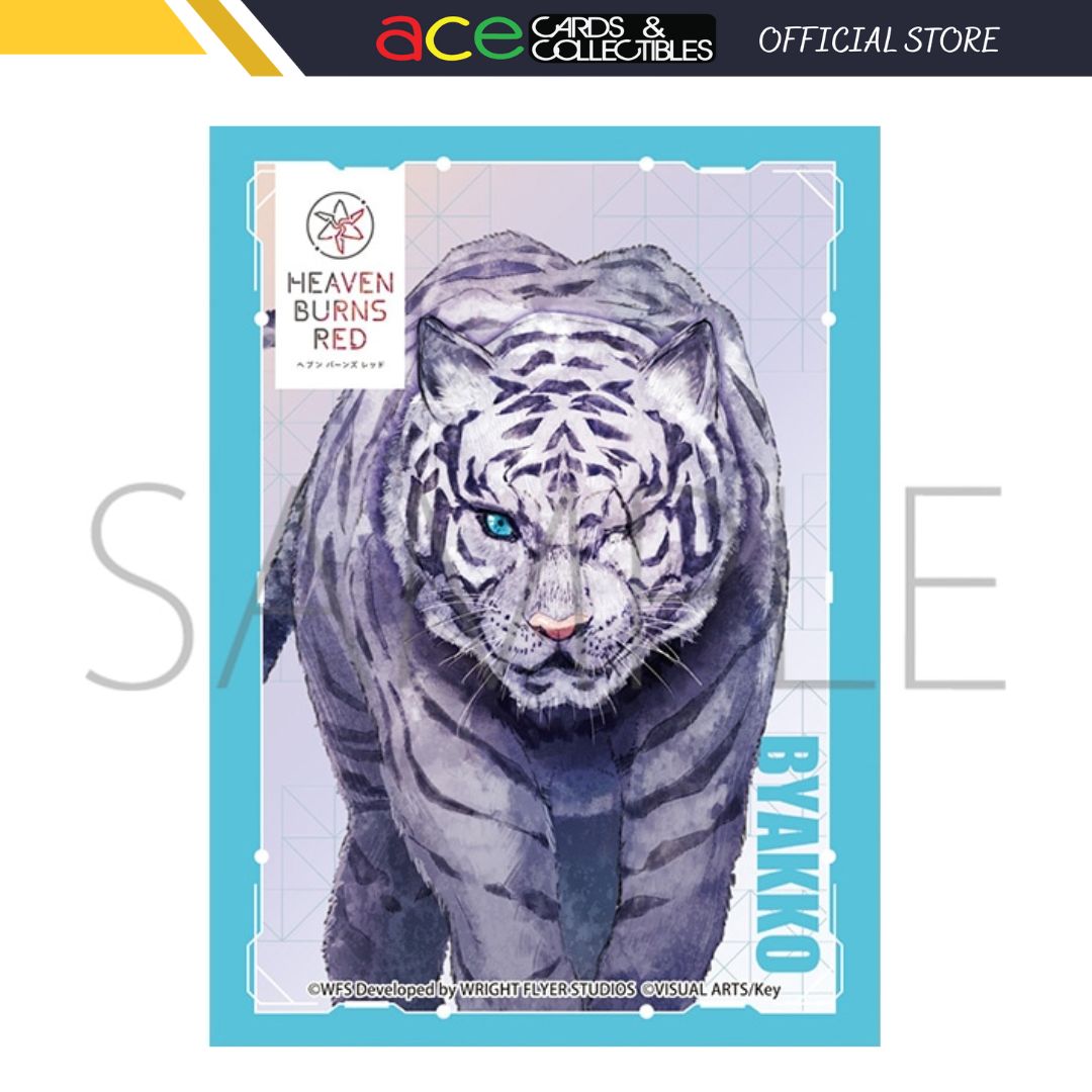 Heaven Burns Red Chara Sleeve Collection Matte Series (MT1396) "Byakko"-Movic-Ace Cards & Collectibles