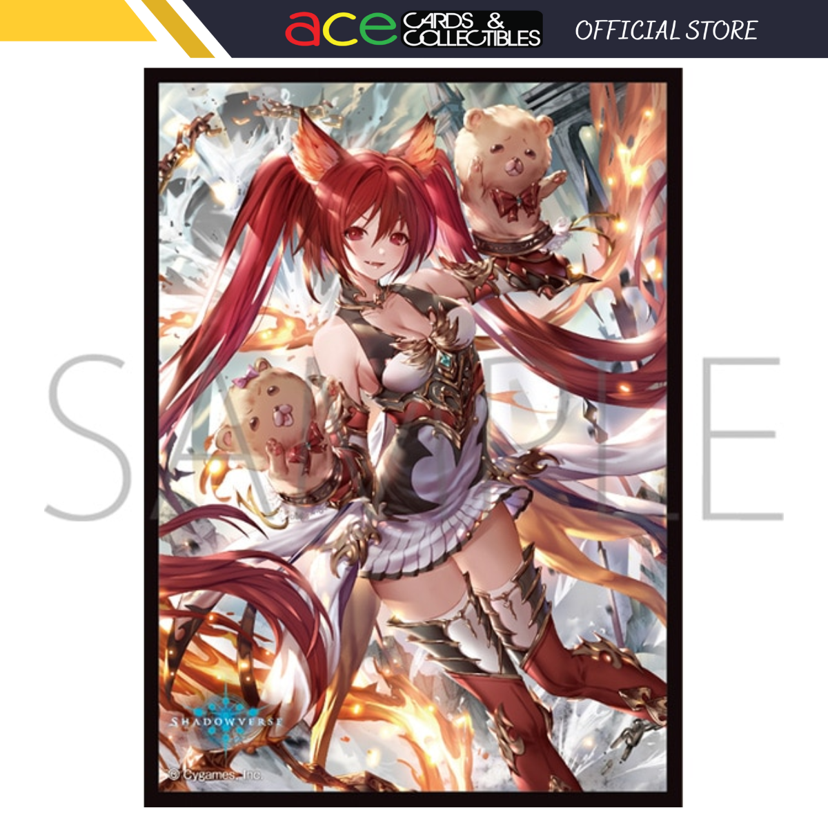 Shadowverse Chara Sleeve Collection Matte Series (MT1470) &quot;Cerberus, Infernal Hound&quot;-Movic-Ace Cards &amp; Collectibles