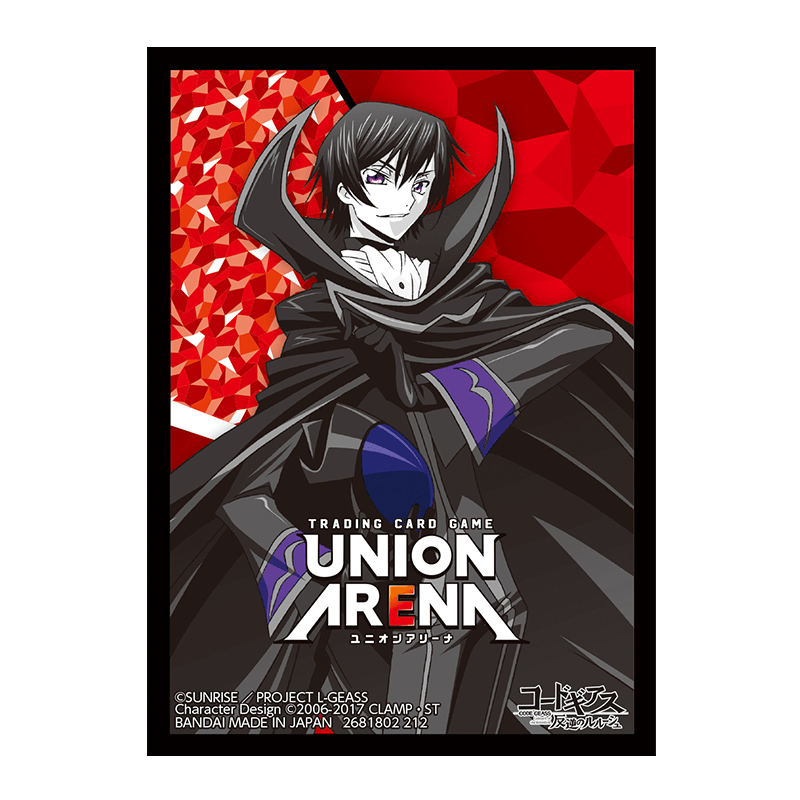 Union Arena Official Sleeve &quot;Code Geass: Lelouch of the Rebellion&quot;-Movic-Ace Cards &amp; Collectibles