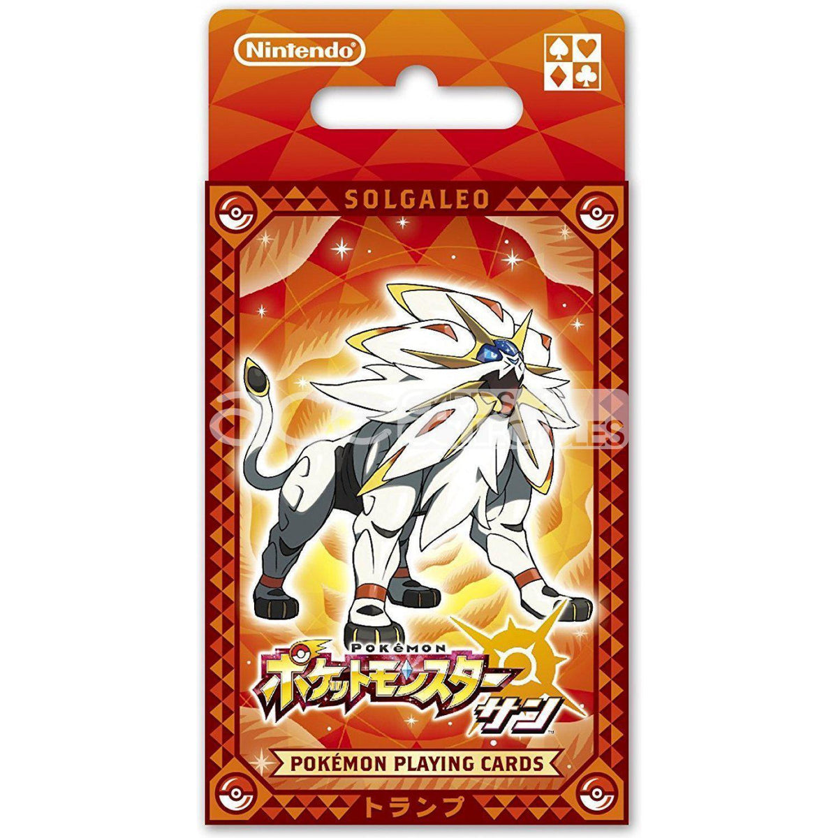 Pokemon Playing Cards-Solgaleo-Nintendo-Ace Cards &amp; Collectibles