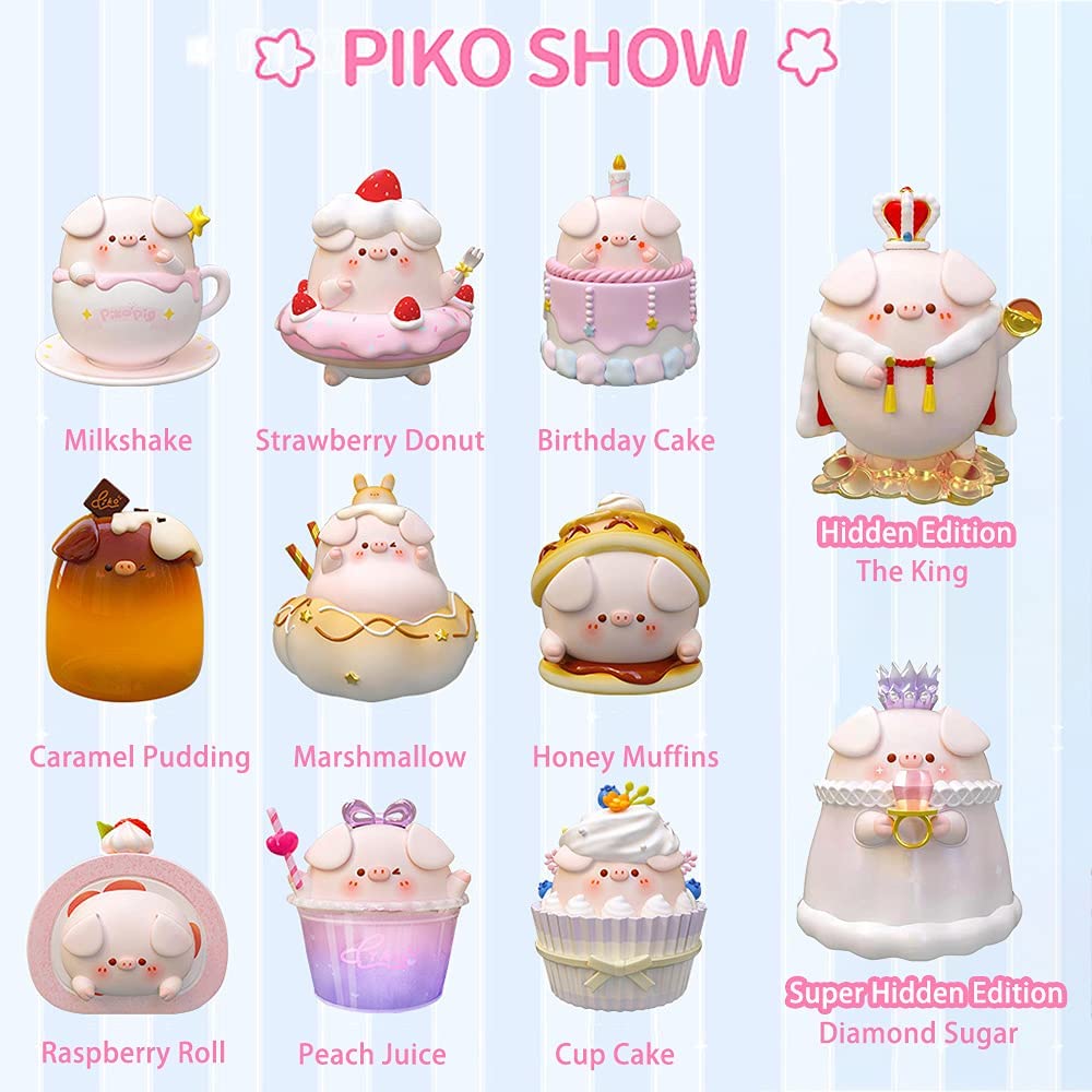 Piko Pig Dessert Series-Single Box (Random)-Piko Pig-Ace Cards &amp; Collectibles