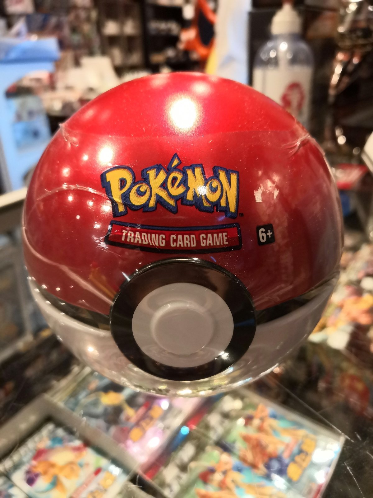 Pokeball Tin Ver3 (Pokeball -Red)-Pokemon Centre-Ace Cards &amp; Collectibles