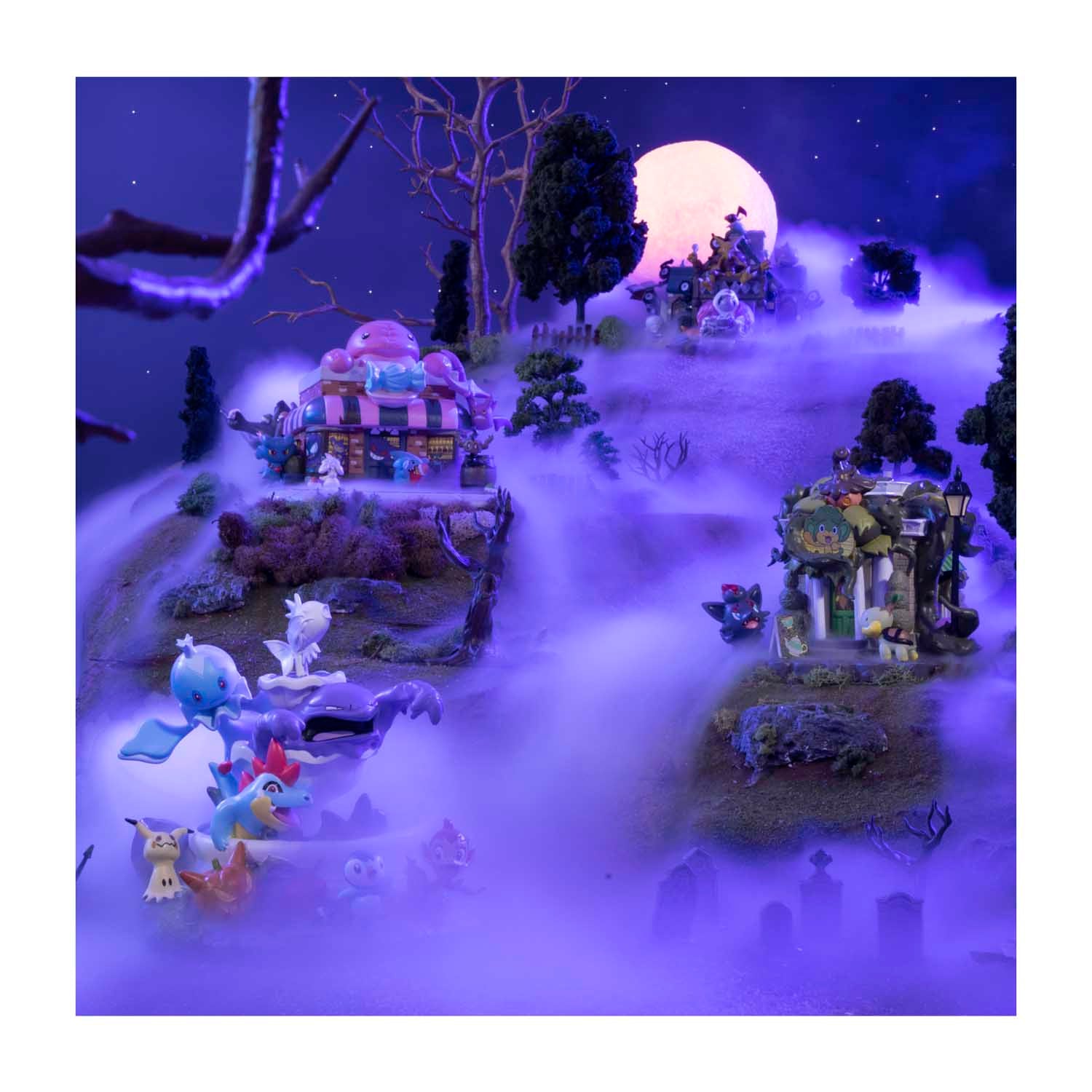 Pokemon Center Haunted Pokémon Village: Oranguru Ancient Archives Figure-Pokemon Centre-Ace Cards & Collectibles