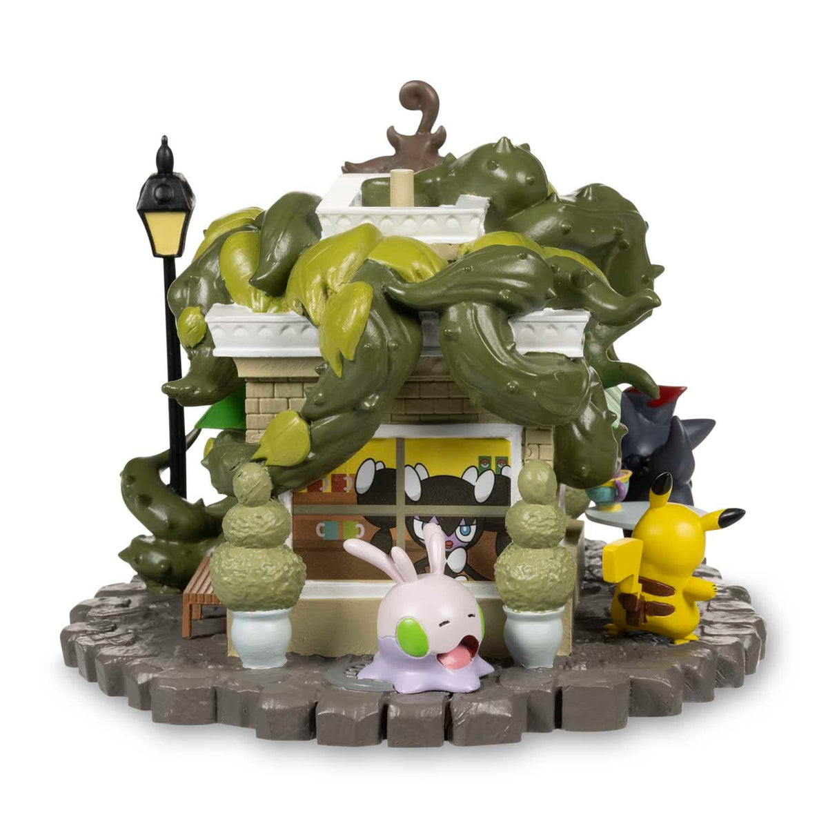 Pokemon Center Haunted Pokémon Village: Pansage Creeping Vines Tea Shop Figure-Pokemon Centre-Ace Cards &amp; Collectibles