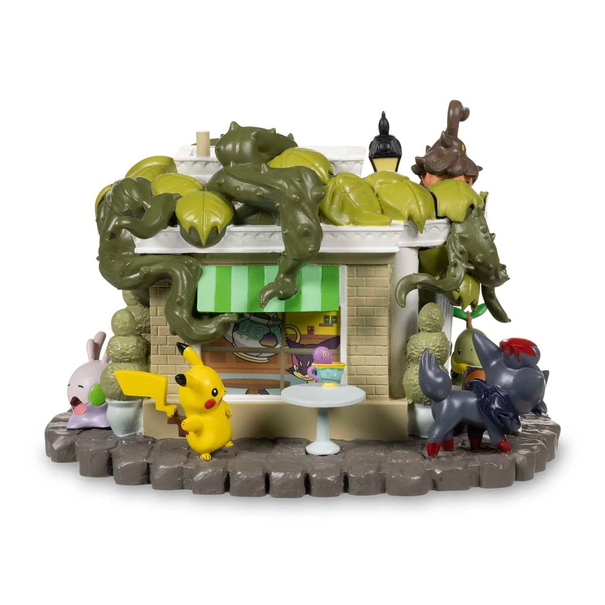 Pokemon Center Haunted Pokémon Village: Pansage Creeping Vines Tea Shop Figure-Pokemon Centre-Ace Cards &amp; Collectibles