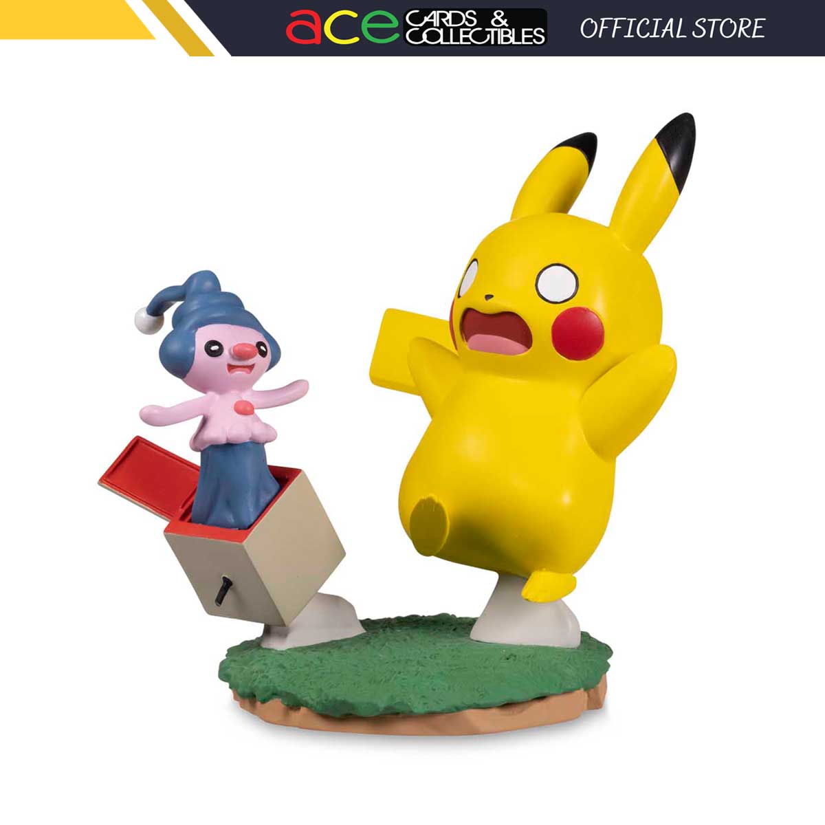 Pokémon Center Moods: Scared Figure "Pikachu"-Pokemon Centre-Ace Cards & Collectibles