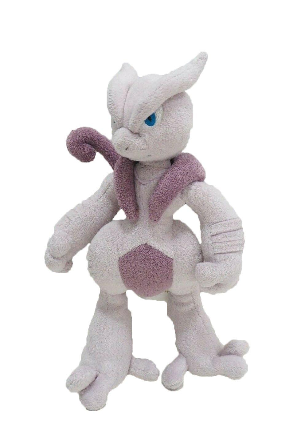 Pokemon Center Original Plush Doll MEGA MewTwo X-Pokemon Centre-Ace Cards & Collectibles
