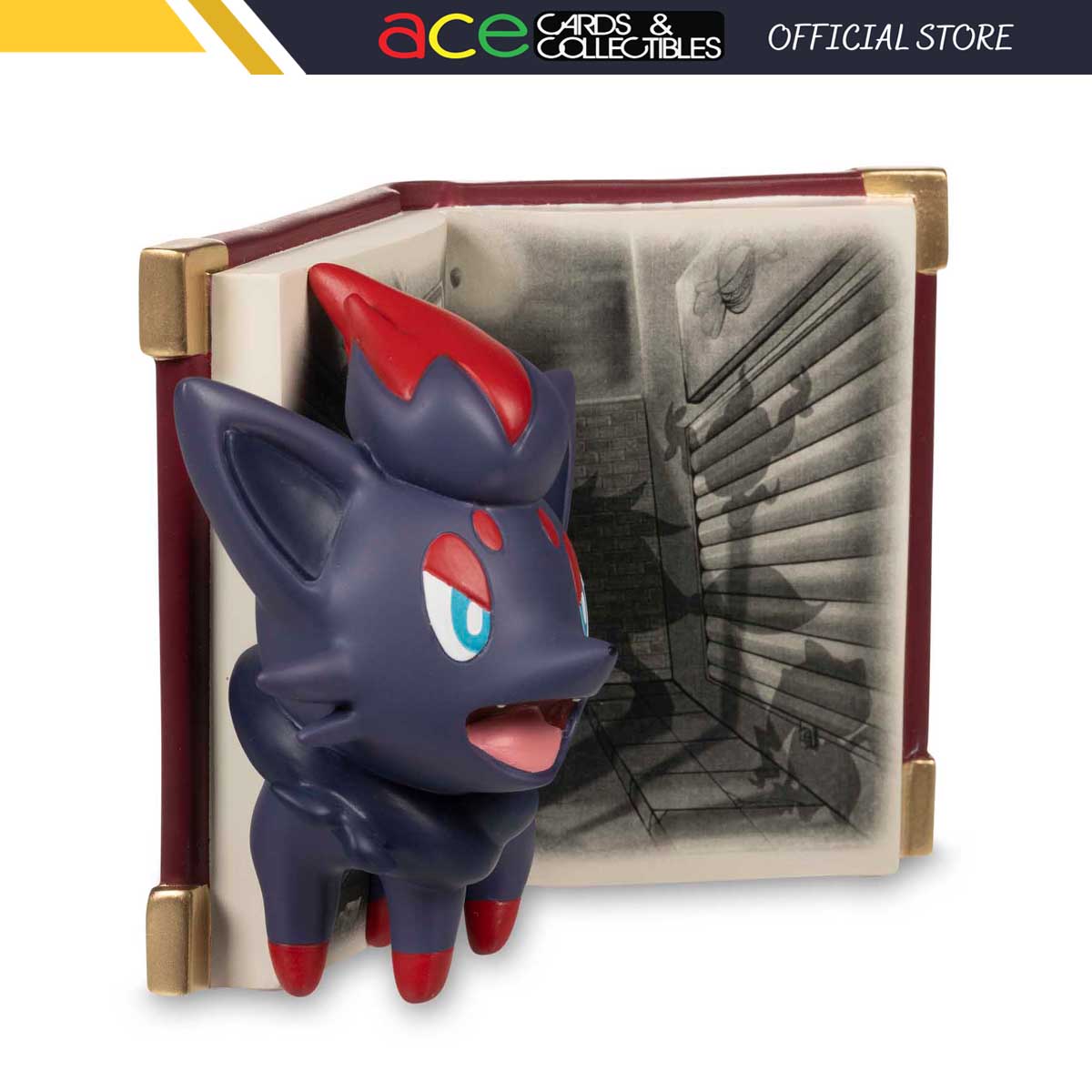 Pokémon Center × Vic Lee: Pokémon Scary Stories Figure &quot;Story of Zorua&quot;-Pokemon Centre-Ace Cards &amp; Collectibles