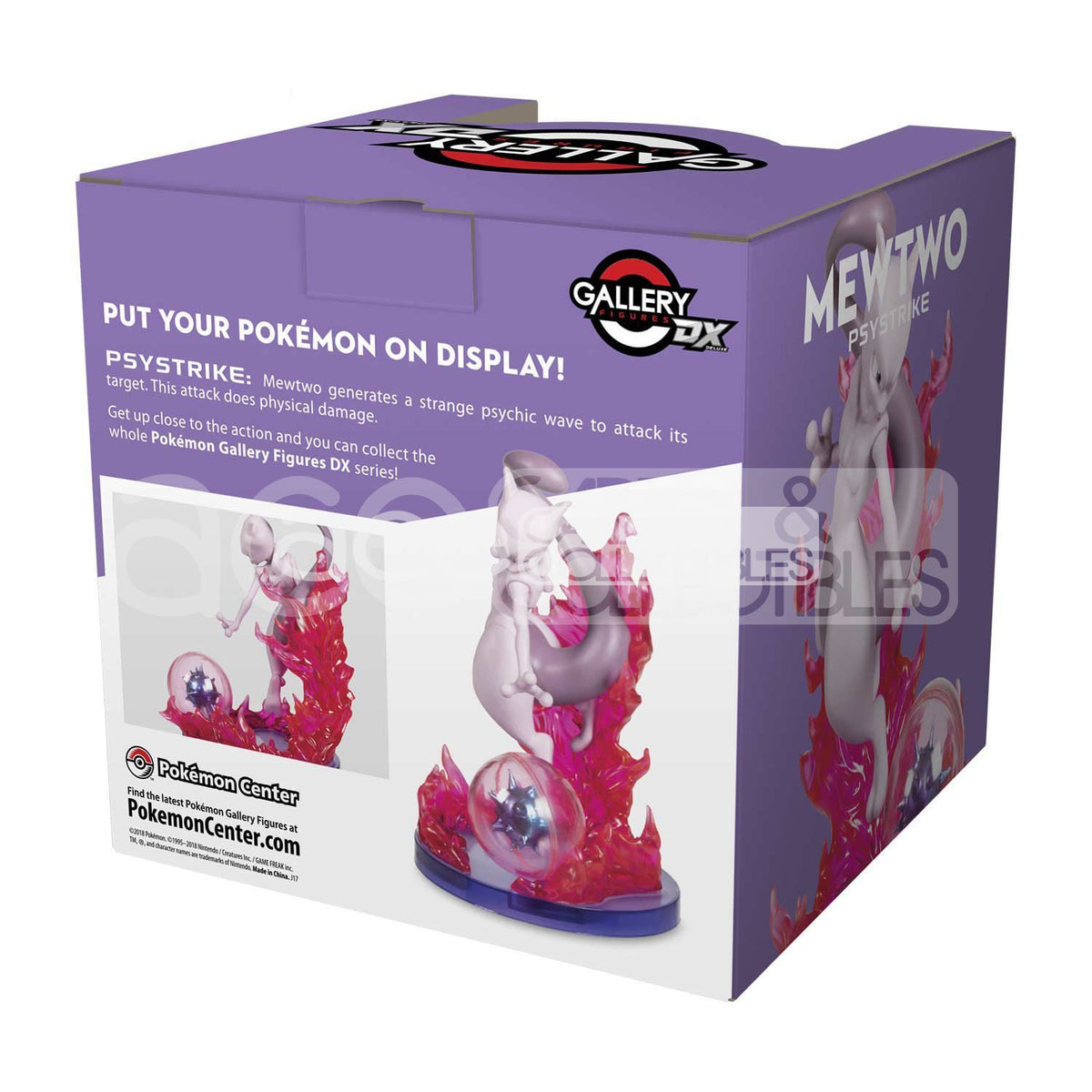 Pokemon Gallery Figure Dx [Psystrike] &quot;Mewtwo&quot;-Pokemon Centre-Ace Cards &amp; Collectibles