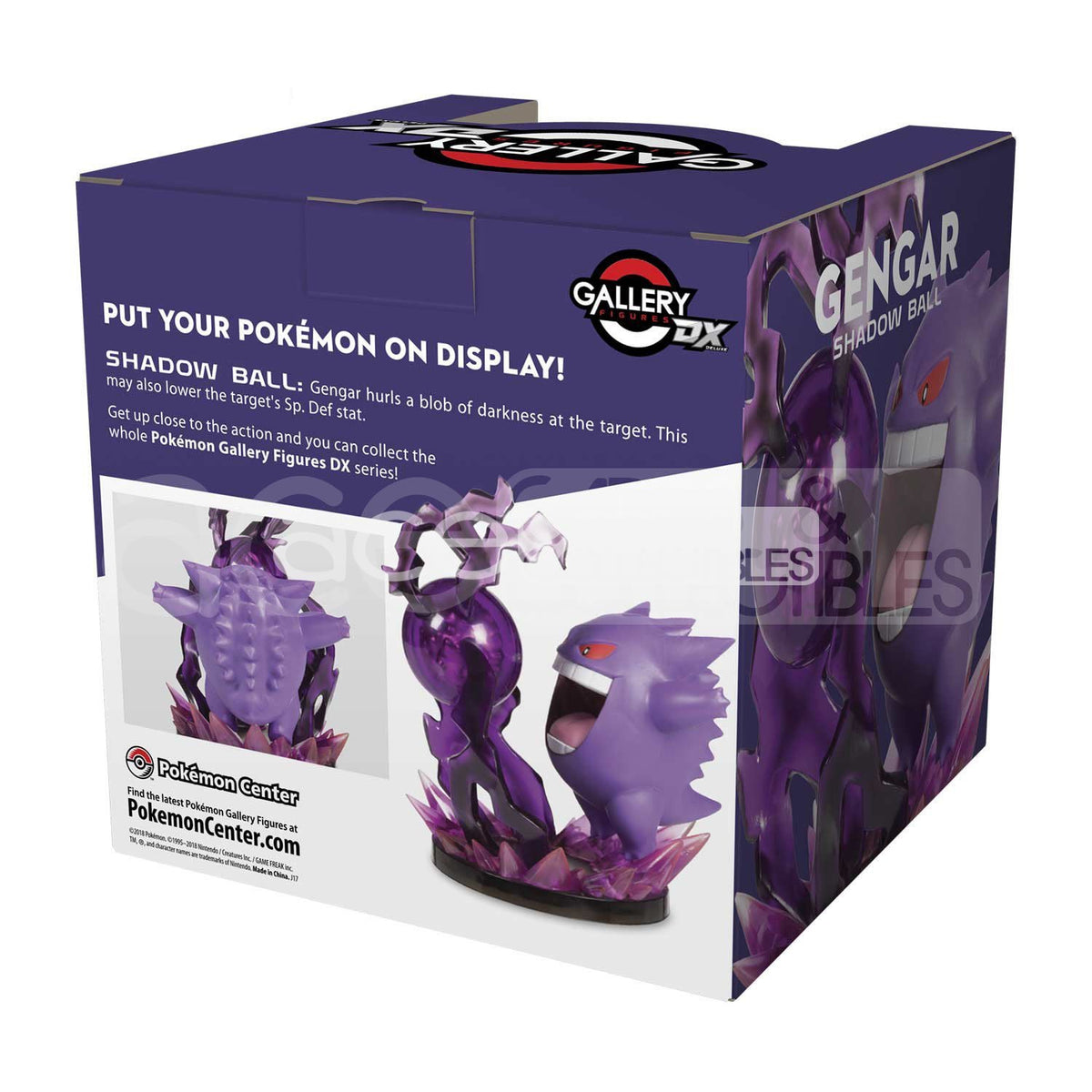 Pokemon Gallery Figure Dx [Shadow Ball] &quot;Gengar&quot;-Pokemon Centre-Ace Cards &amp; Collectibles