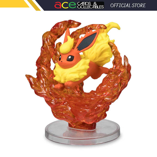 Pokémon Gallery Figure "Flareon" (Flare Blitz)-Pokemon Centre-Ace Cards & Collectibles