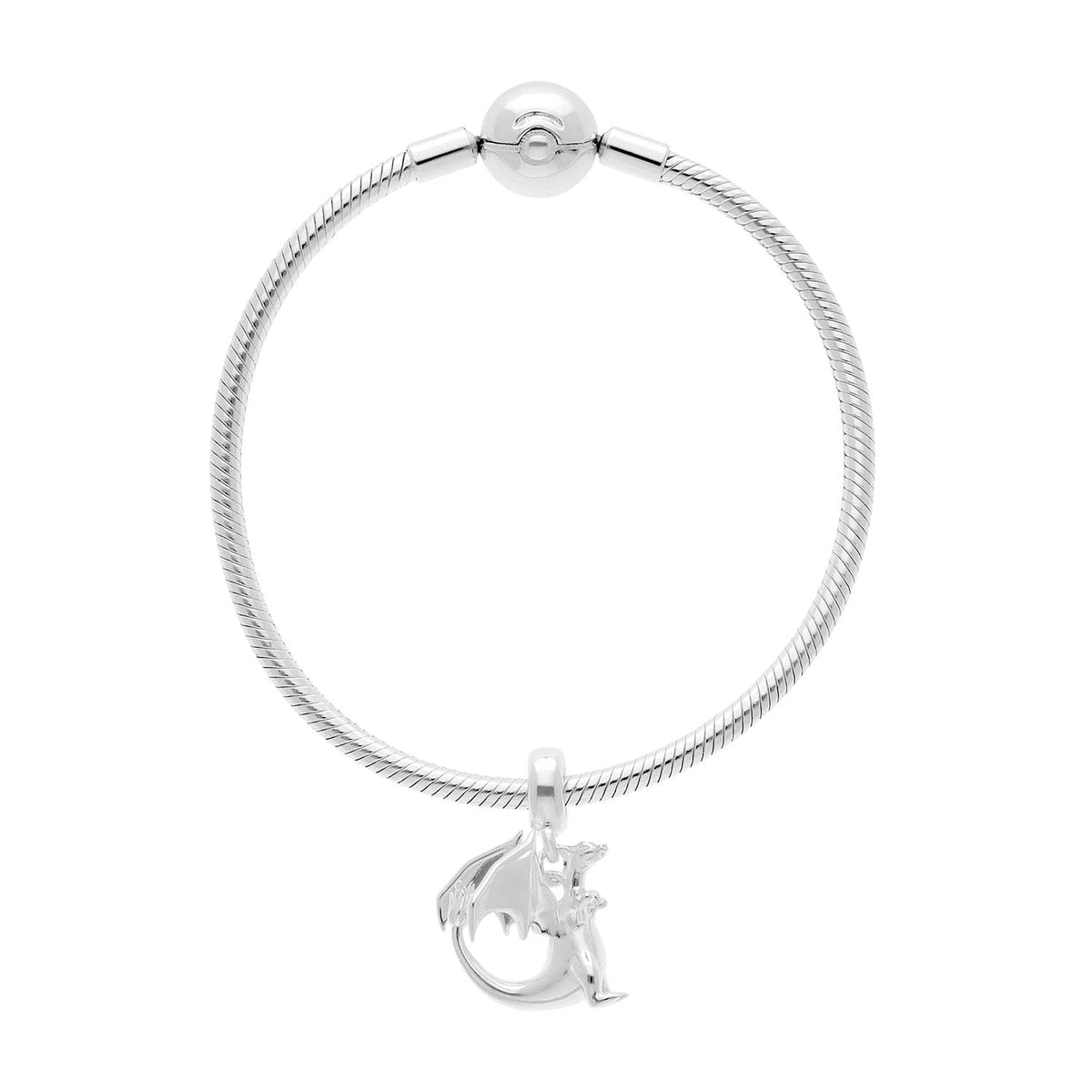 Pokémon Jewelry Sterling Silver Dangle Charm &quot;Charizard&quot;-Pokemon Centre-Ace Cards &amp; Collectibles