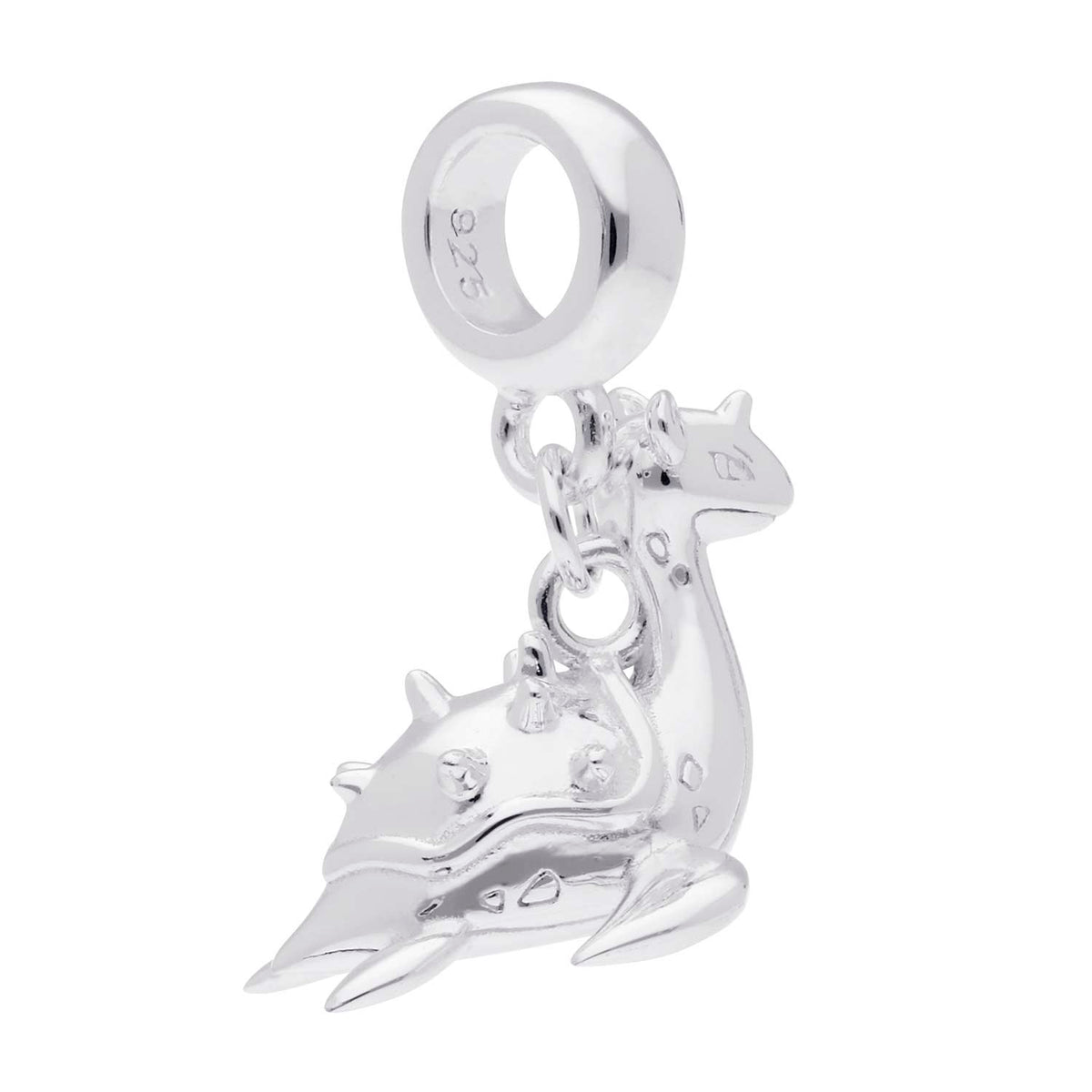 Pokémon Jewelry Sterling Silver Dangle Charm &quot;Lapras&quot;-Pokemon Centre-Ace Cards &amp; Collectibles