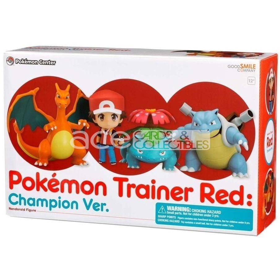 Pokemon Nendoroid Trainer Red: Champion Version-Pokemon Centre-Ace Cards &amp; Collectibles