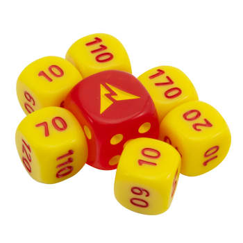 Pokemon TCG 6 Dice & Bonus Die (Pokemon SS04 Vivid Voltage)-Pokemon Centre-Ace Cards & Collectibles