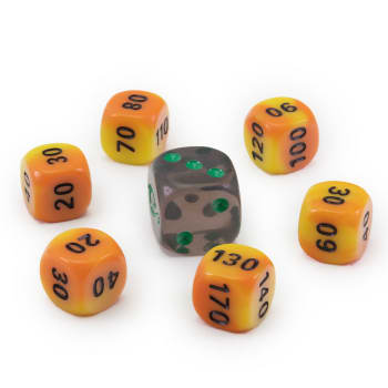 Pokemon TCG 6 Dice & Bonus Die (Pokemon SS07 Evolving Skies) (Design 2)-Pokemon Centre-Ace Cards & Collectibles