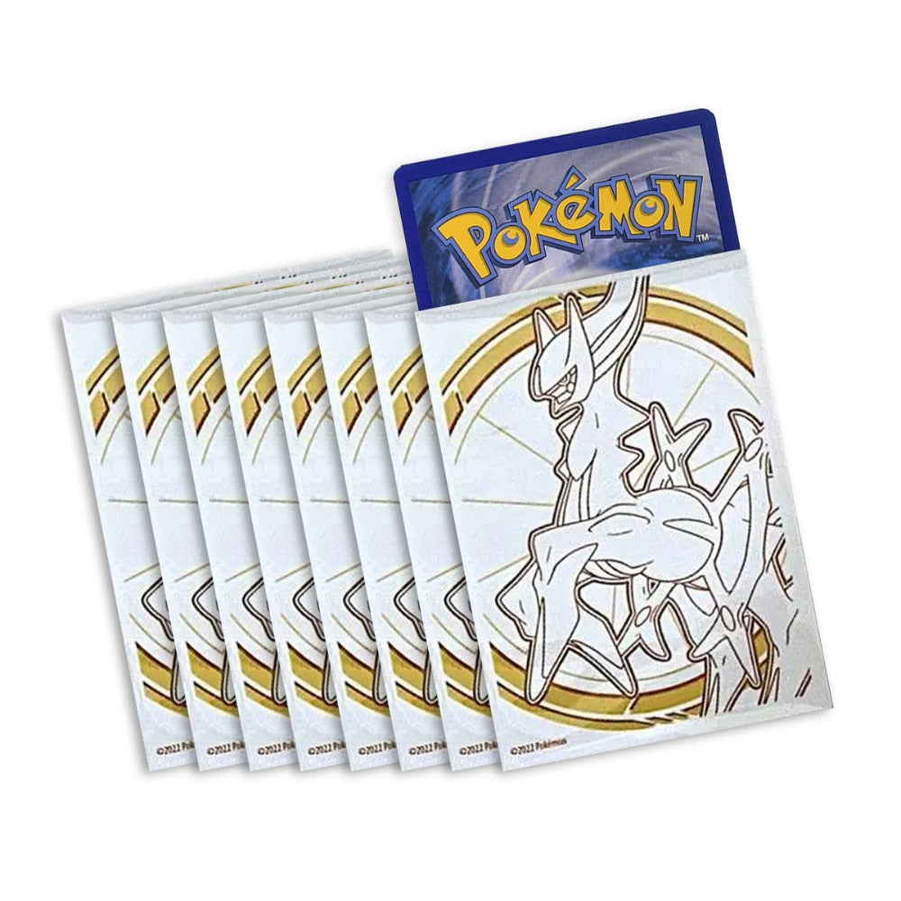 Pokemon TCG Arceus Sleeves (Pokemon TCG: SS09 Brilliant Stars)-Pokemon Centre-Ace Cards &amp; Collectibles