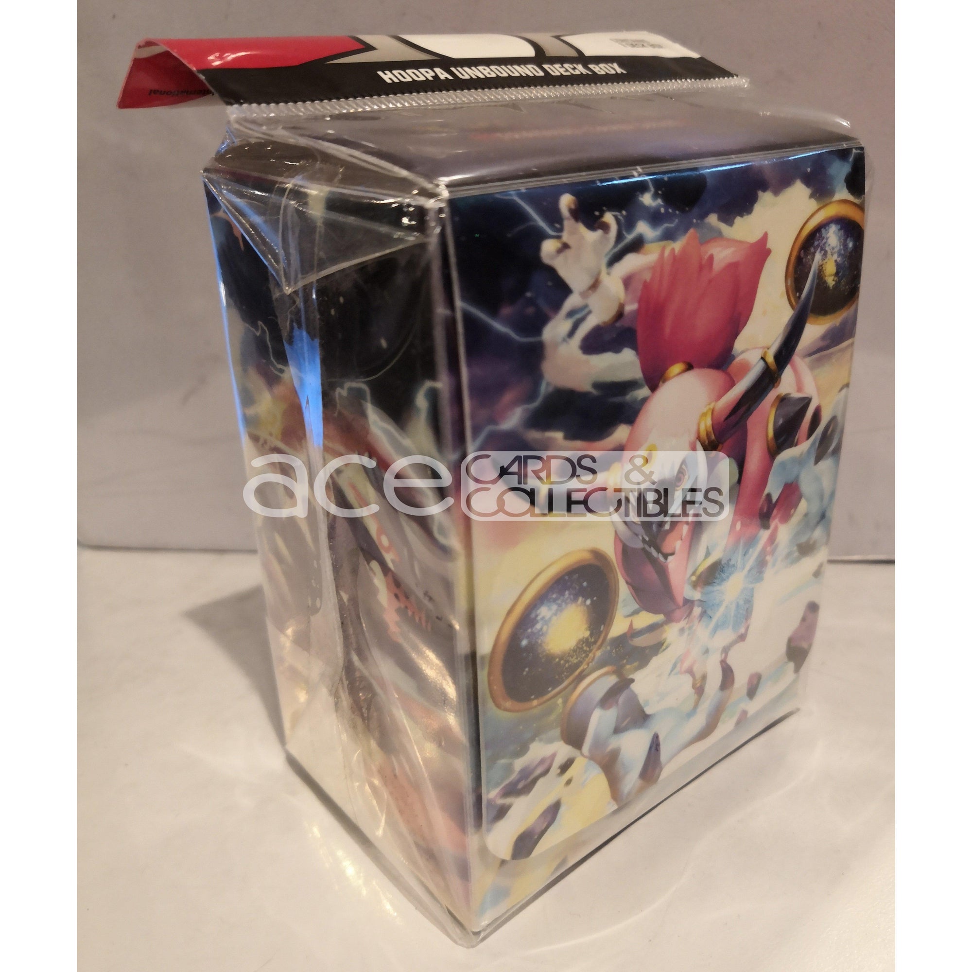 Pokemon TCG Deck Box (Hoopa Unbound)-Ordinary-Pokemon Centre-Ace Cards & Collectibles