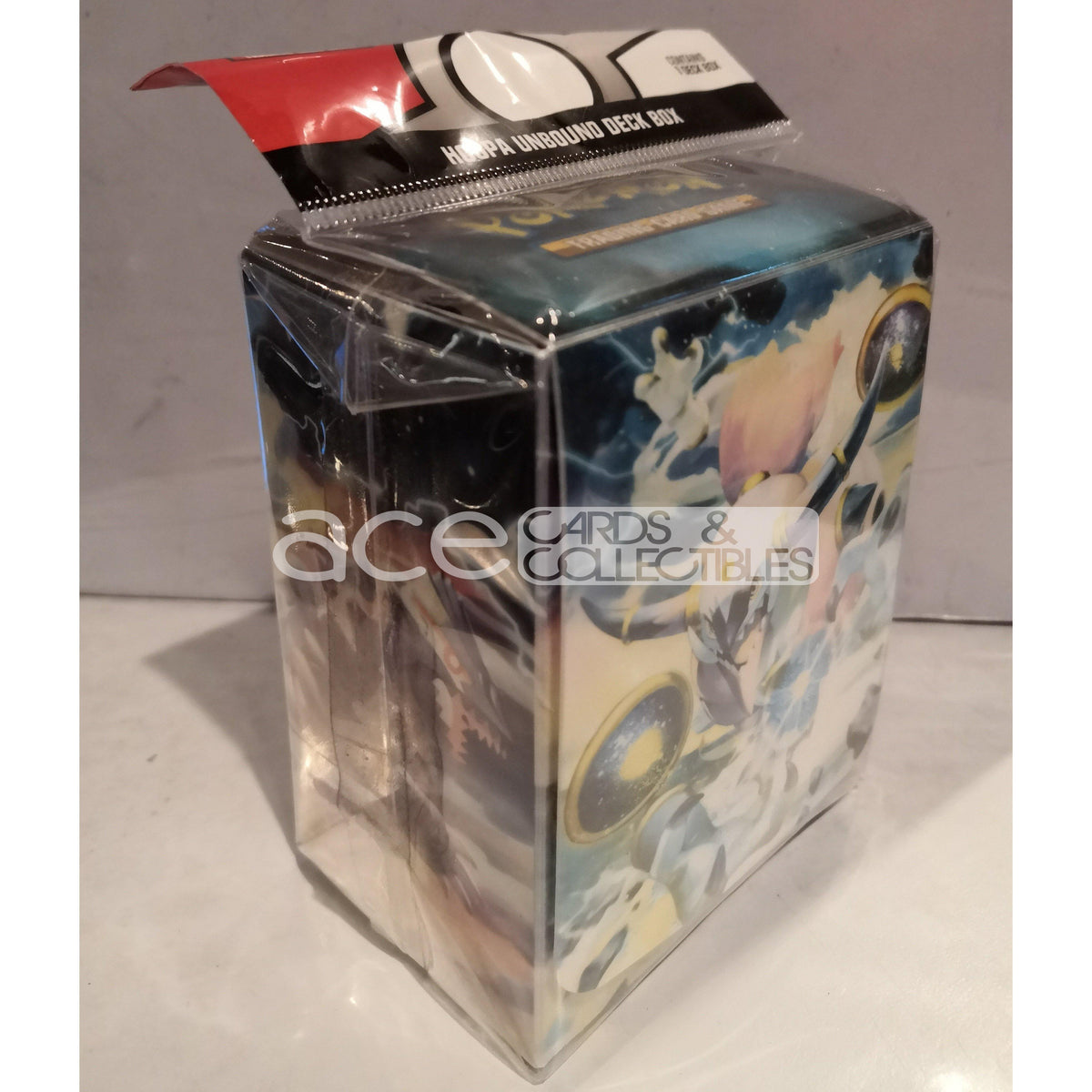 Pokemon TCG Deck Box (Hoopa Unbound)-Ordinary-Pokemon Centre-Ace Cards & Collectibles