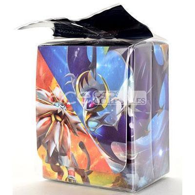 Pokemon TCG Deck Box (Solgaleo & Lunala)-Pokemon Centre-Ace Cards & Collectibles