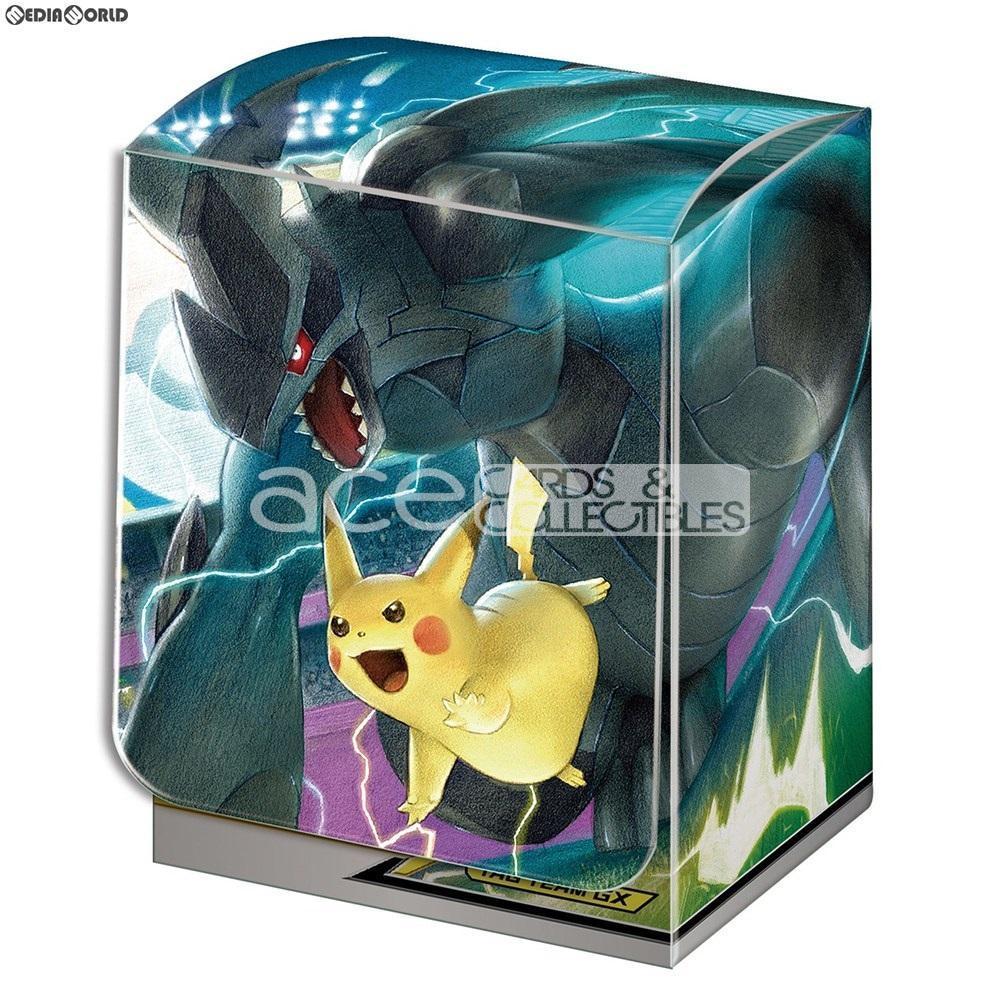 Pokemon TCG Deck Box TAG TEAM GX (Pikachu &amp; Zekrom)-Pokemon Centre-Ace Cards &amp; Collectibles