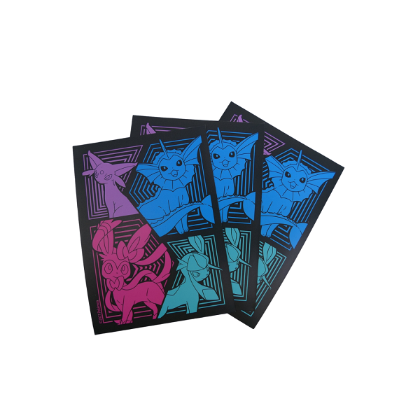 Pokemon TCG Eevee Evolution Sleeves (Pokemon TCG: SS07 Evolving Skies)-Both Design-Pokemon Centre-Ace Cards & Collectibles