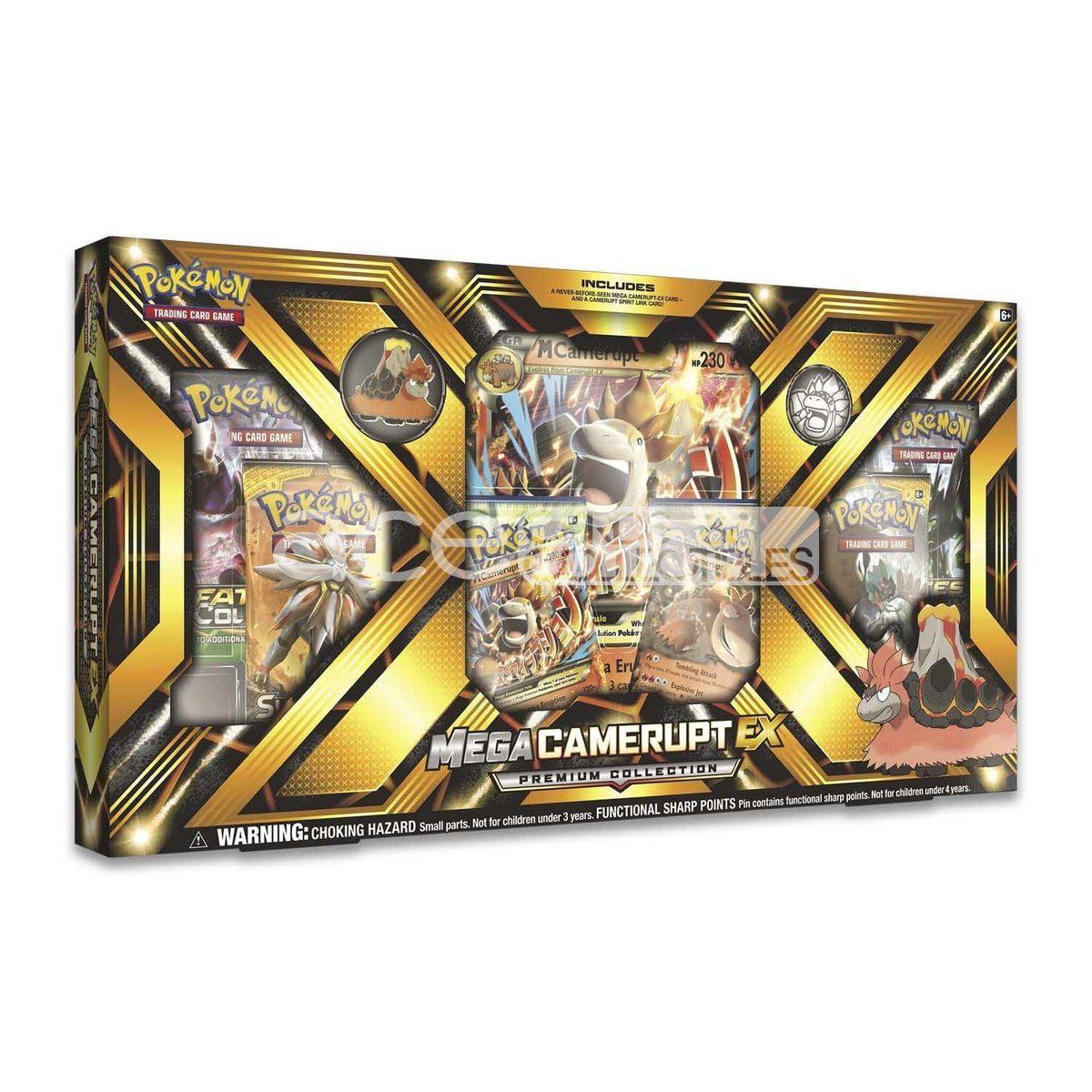 Pokemon TCG: Mega Camerupt-EX Premium Collection-Pokemon Centre-Ace Cards &amp; Collectibles
