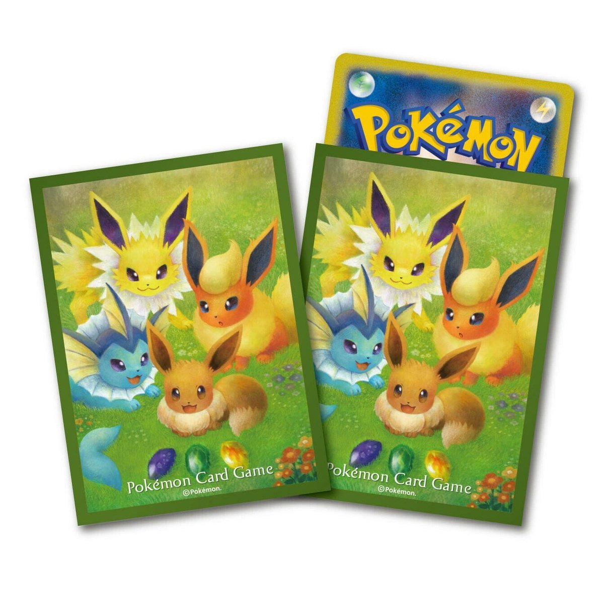 Pokemon TCG Sleeves (Eevee and Evolution)-Pokemon Centre-Ace Cards &amp; Collectibles