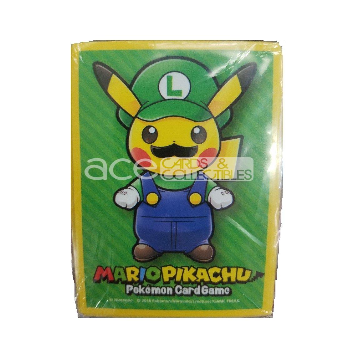 Pokemon TCG Sleeves Event Exclusive (Pikachu Luigi)-Pokemon Centre-Ace Cards & Collectibles