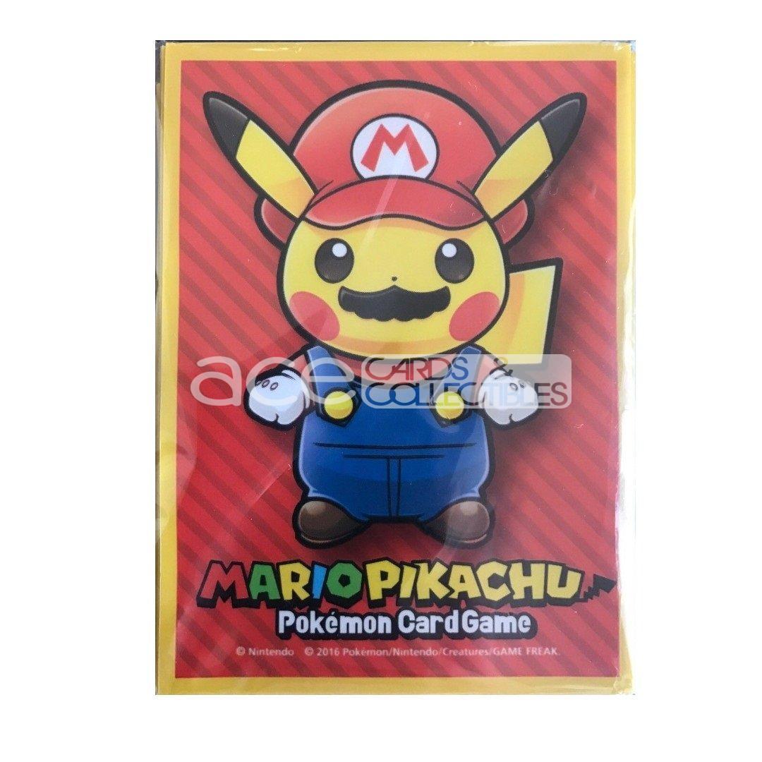 Pokemon TCG Sleeves Event Exclusive (Pikachu Mario)-Pokemon Centre-Ace Cards &amp; Collectibles