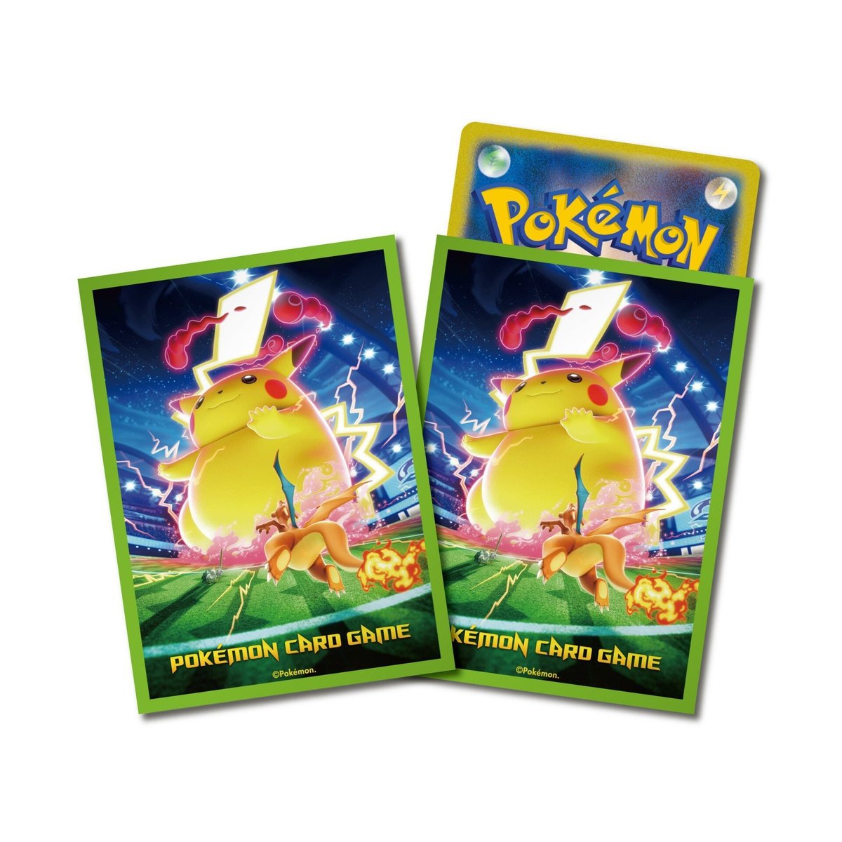 Pokemon TCG Sleeves (Gigantamax Pikachu)-Pokemon Centre-Ace Cards &amp; Collectibles