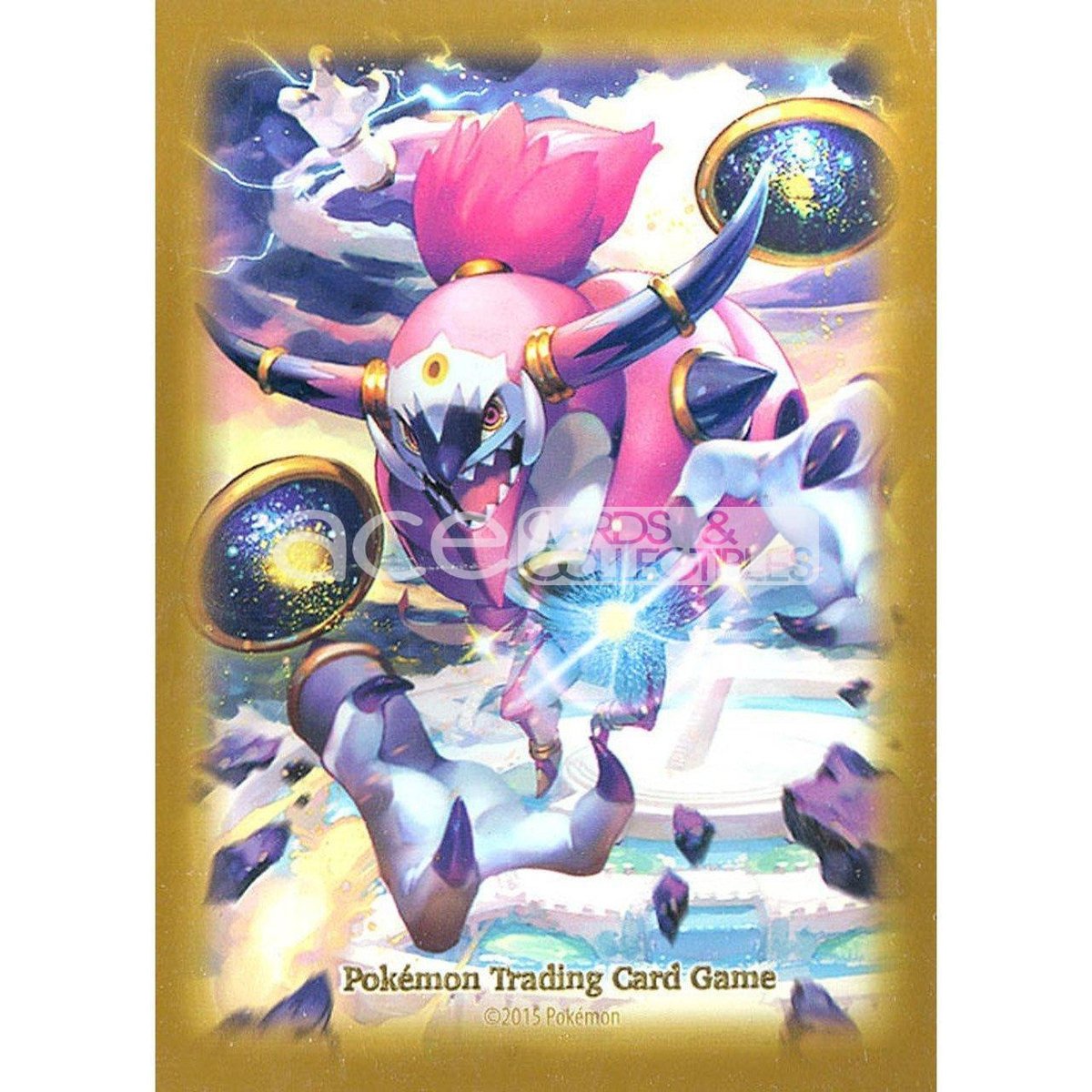 Pokemon TCG Sleeves (Hoopa Unbound)-Pokemon Centre-Ace Cards &amp; Collectibles