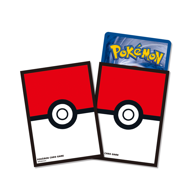 Pokemon TCG Sleeves (Pokeball - HK/TW Ver)-Pokemon Centre-Ace Cards &amp; Collectibles