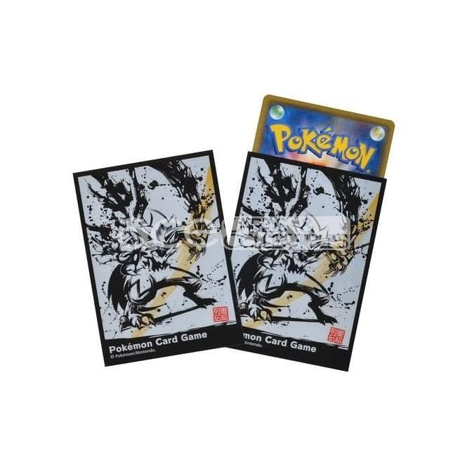 Pokemon TCG Sleeves (Zeraora Ink)-Pokemon Centre-Ace Cards &amp; Collectibles