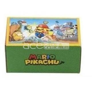 Pokemon TCG Storage Box Event Exclusive (Pikachu Mario)-Front green-Pokemon Centre-Ace Cards &amp; Collectibles