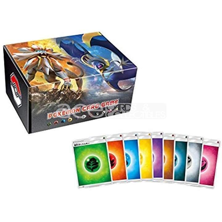 Pokemon TCG Storage Box Event Exclusive With Energy Card (Solgaleo Lunala)-Pokemon Centre-Ace Cards & Collectibles