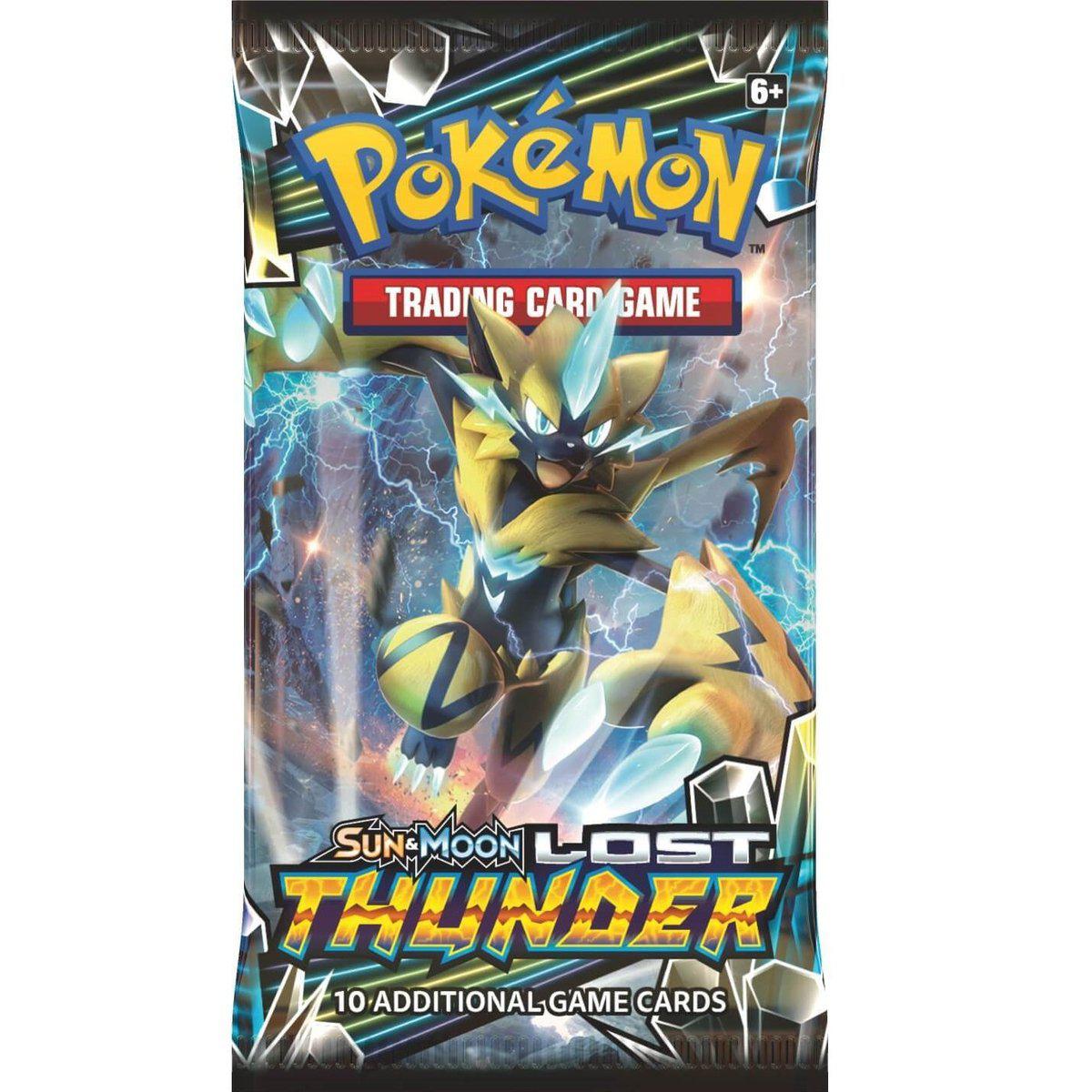 Pokemon TCG: Sun & Moon SM08 Lost Thunder-Pokemon Centre-Ace Cards & Collectibles