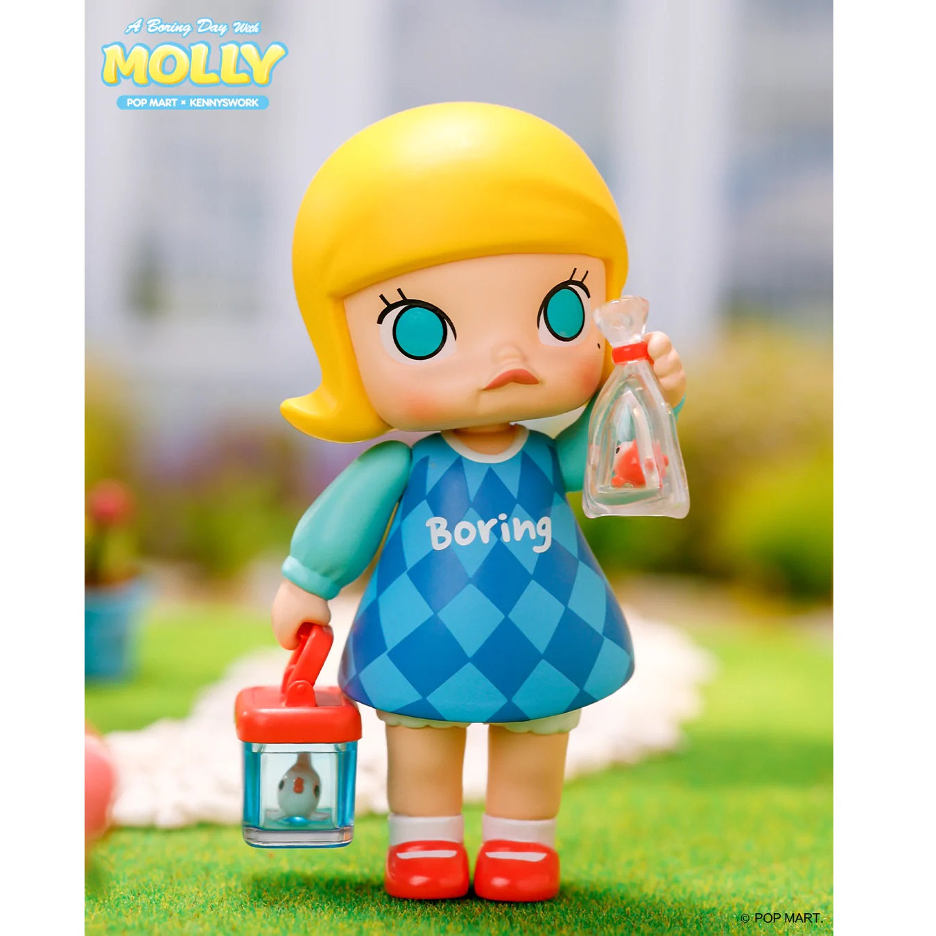 POP MART A Boring Day With Molly Series-Single Box (Random)-Pop Mart-Ace Cards & Collectibles