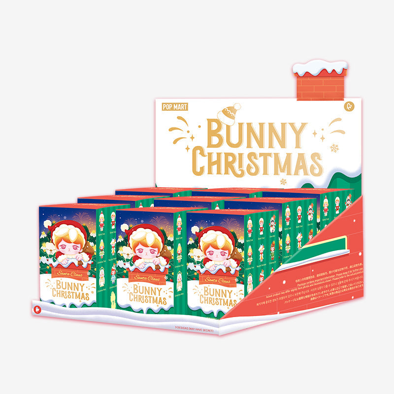 POP MART Bunny Christmas 2021 Series-Whole Display Box (9pcs)-Pop Mart-Ace Cards &amp; Collectibles