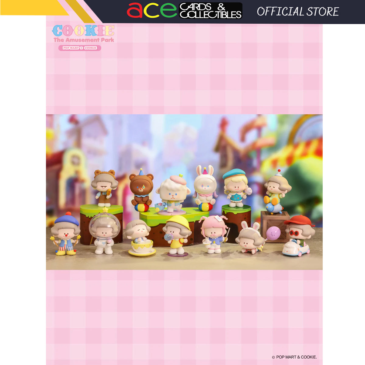 POP MART Cookie The Amusement Park Series-Single Box (Random)-Pop Mart-Ace Cards & Collectibles