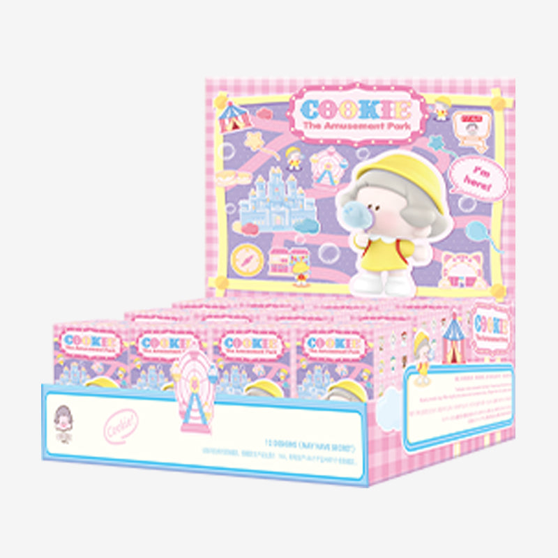 POP MART Cookie The Amusement Park Series-Whole Display Box (12pcs)-Pop Mart-Ace Cards &amp; Collectibles