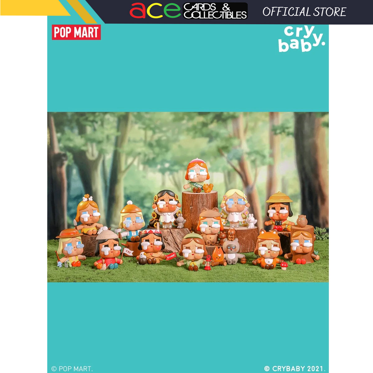 POP MART Crybaby Crying in the Woods Series-Single Box (Random)-Pop Mart-Ace Cards &amp; Collectibles